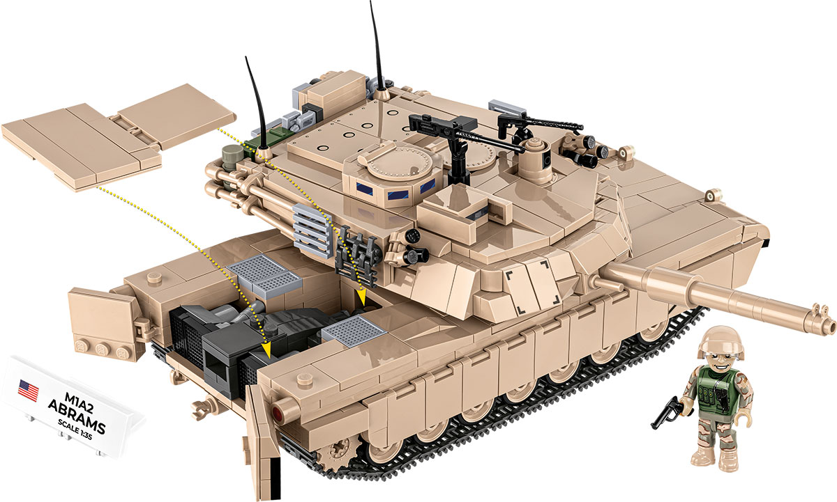 COBI M1A2 Abrams – Bild 6