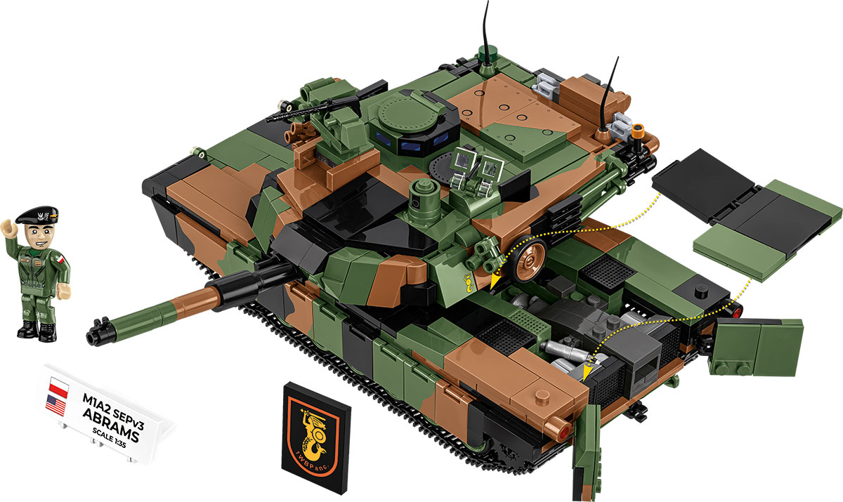 COBI M1A2 SEPv3 Abrams – Bild 5
