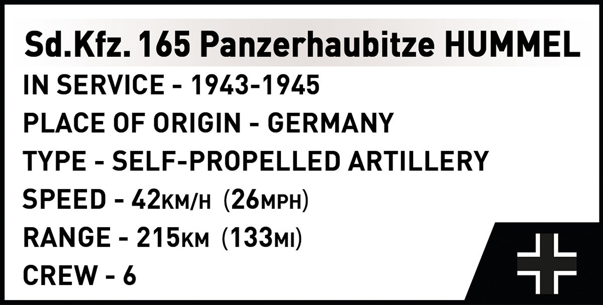 COBI Panzerhaubitze Hummel (Sd.Kfz.165) – Bild 10