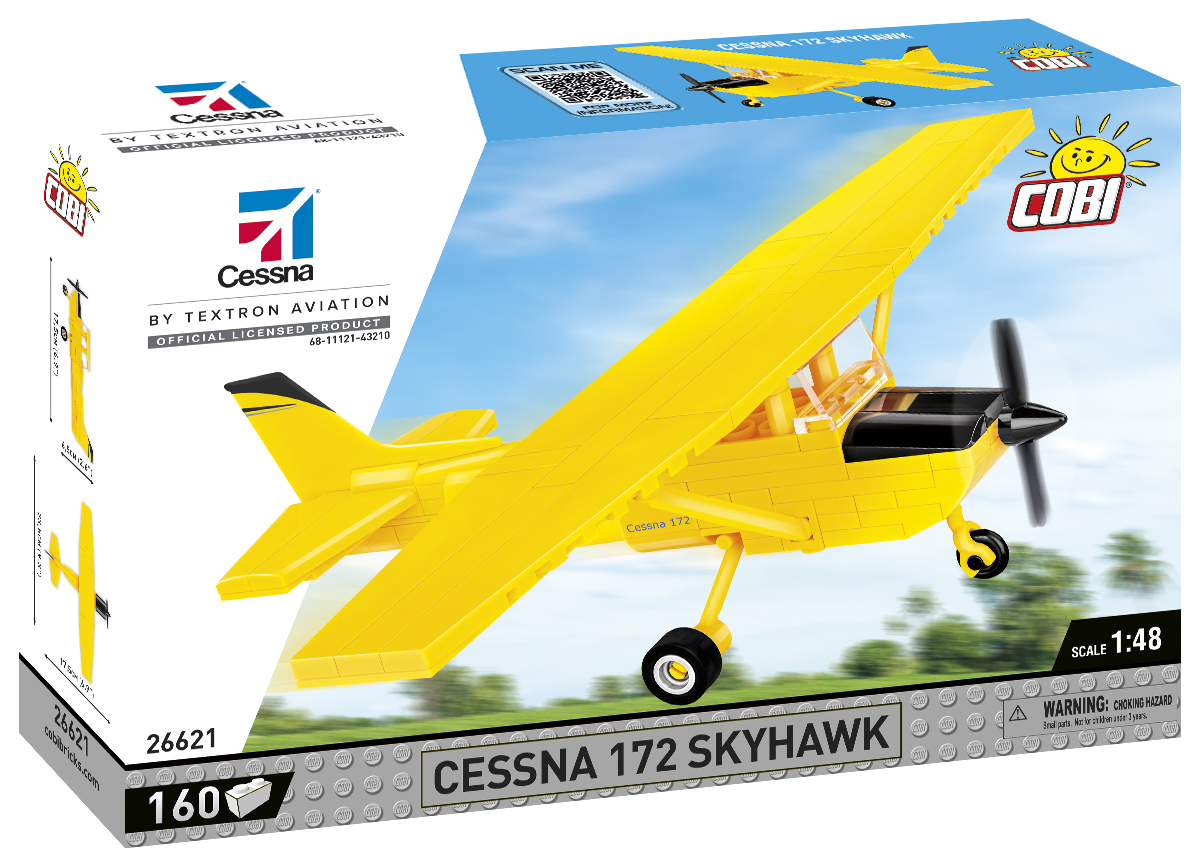 COBI Cessna 172 Skyhawk-Gelb