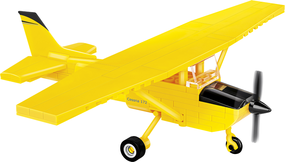 COBI Cessna 172 Skyhawk-Gelb – Bild 3