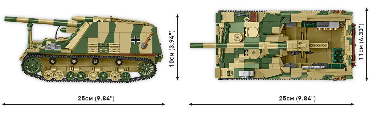 COBI Panzerhaubitze Hummel (Sd.Kfz.165) – Bild 9