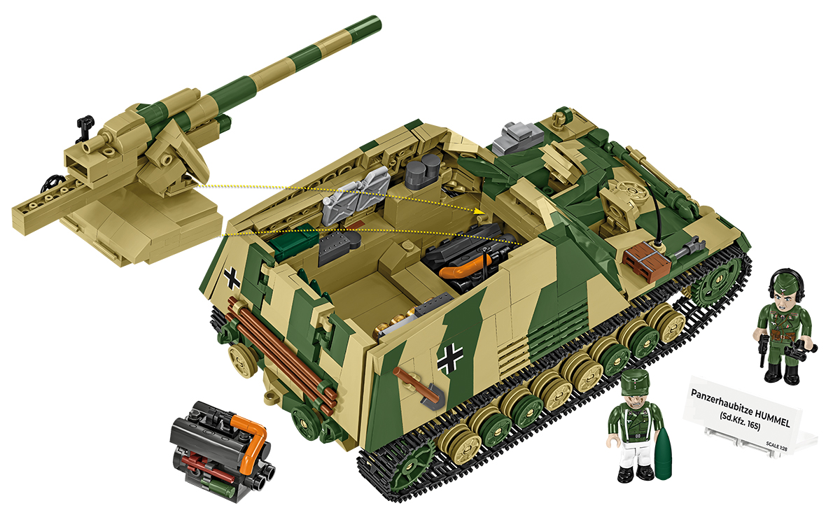 COBI Panzerhaubitze Hummel (Sd.Kfz.165) – Bild 6