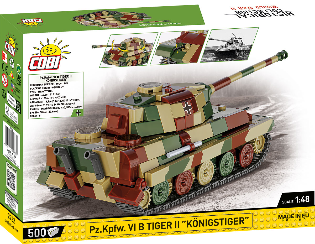 COBI Pz.Kpfw. VI B Tiger II Königstiger – Bild 2