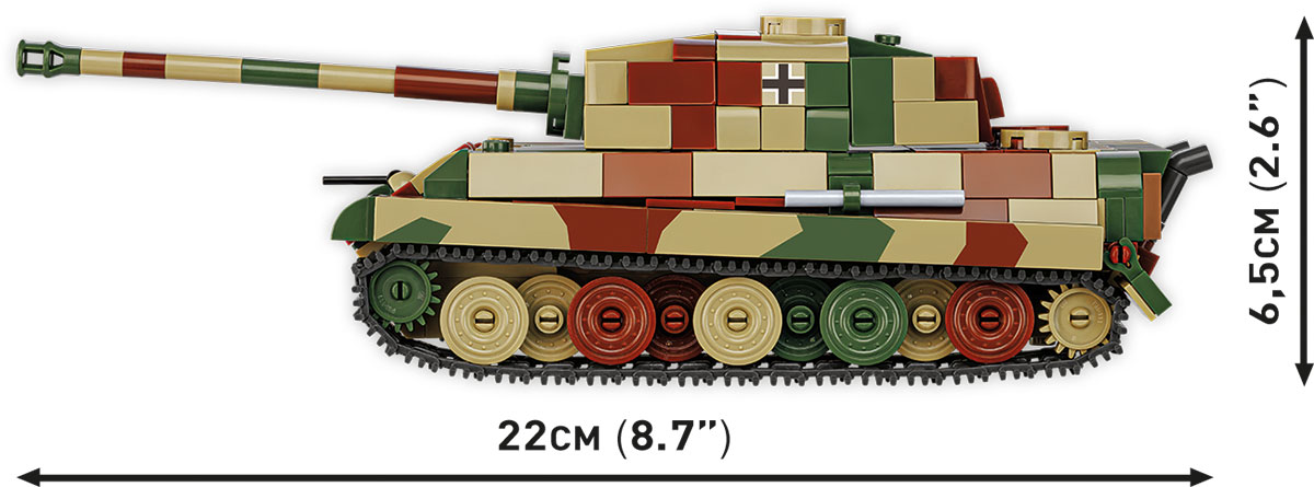 COBI Pz.Kpfw. VI B Tiger II Königstiger – Bild 8