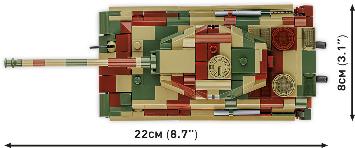 COBI Pz.Kpfw. VI B Tiger II Königstiger – Bild 7