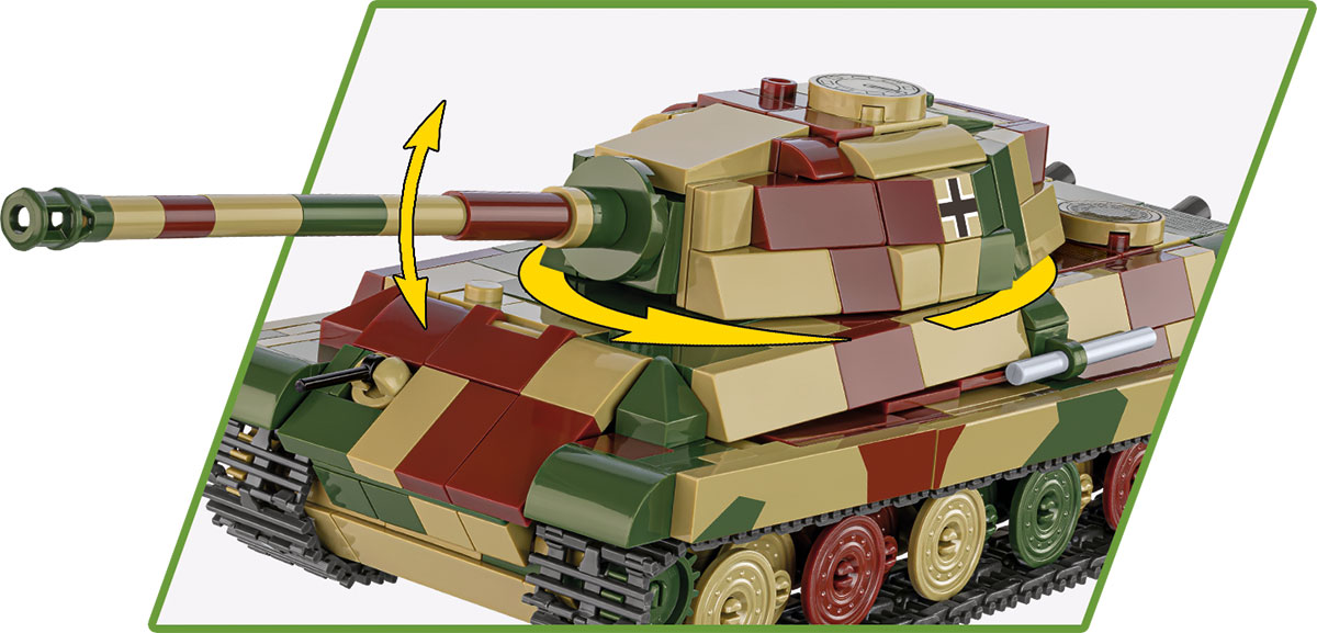 COBI Pz.Kpfw. VI B Tiger II Königstiger – Bild 6