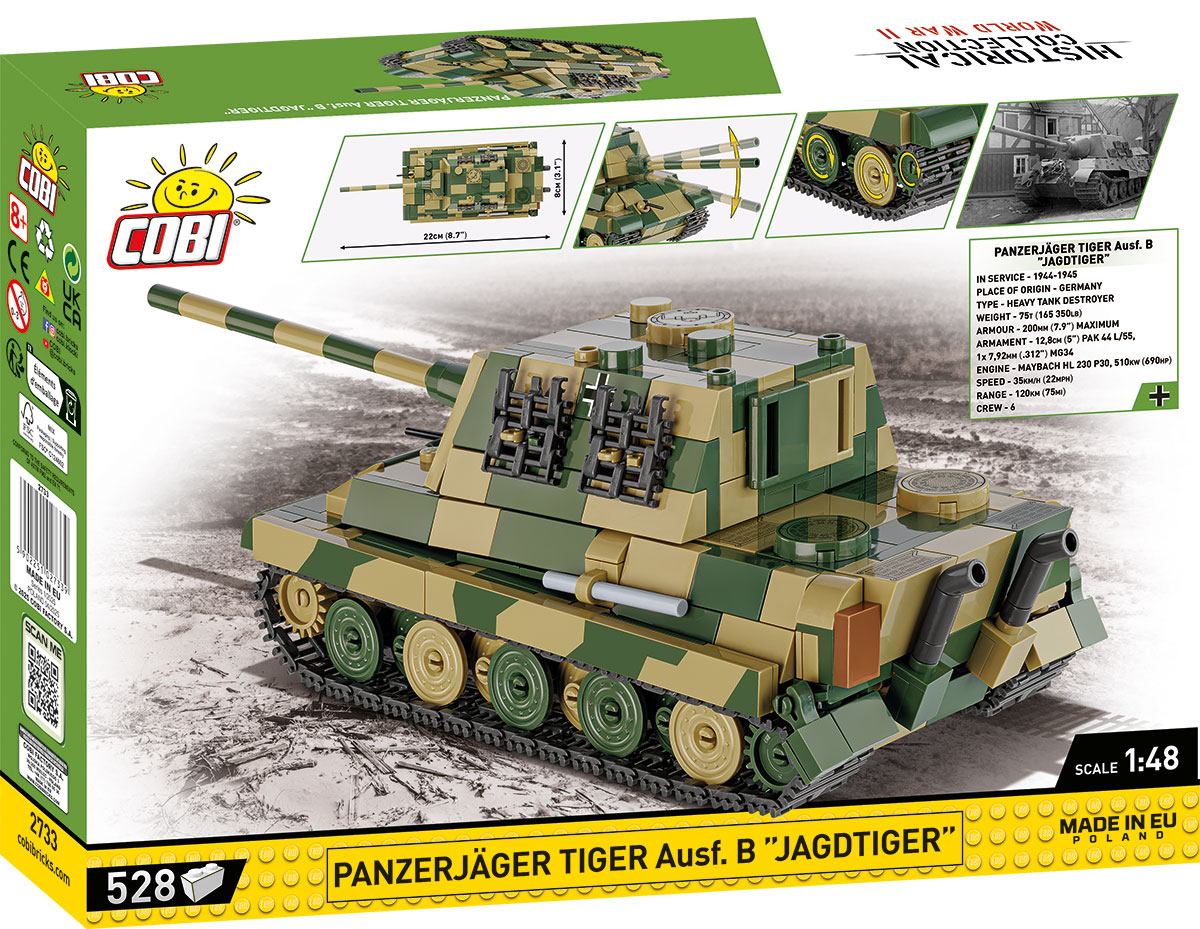 COBI Panzerjäger Tiger Ausf.B Jagdtiger – Bild 2