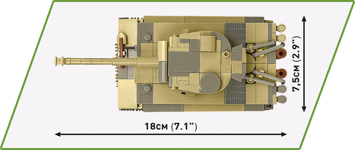 COBI Panzer VI Tiger I Nr. 131 – Bild 6