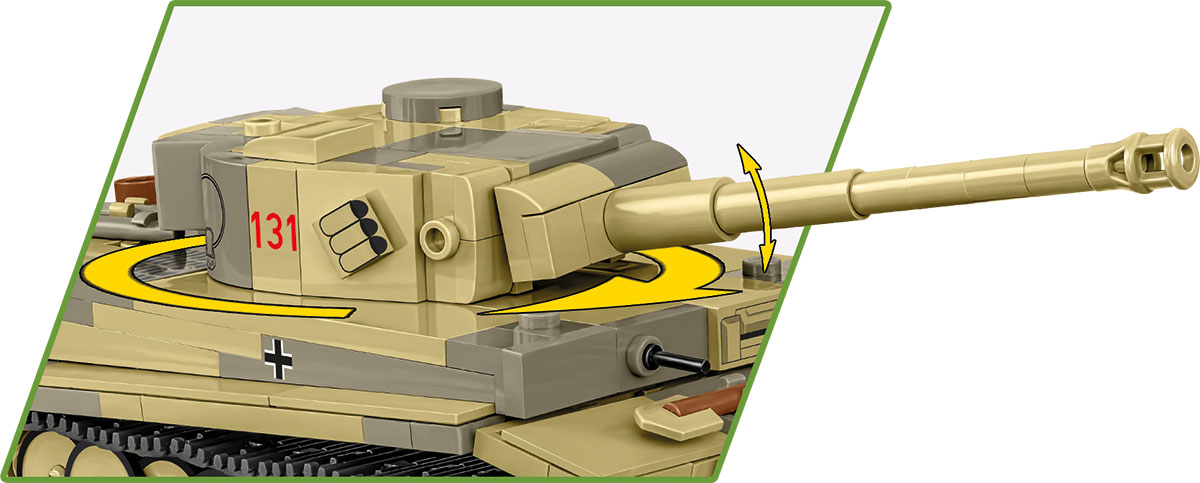 COBI Panzer VI Tiger I Nr. 131 – Bild 5