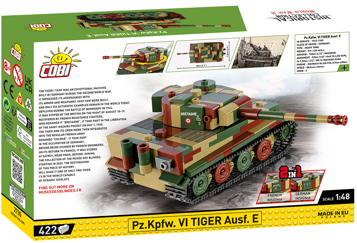 COBI Pz.Kpfw. VI Tiger Ausf.E – Bild 2