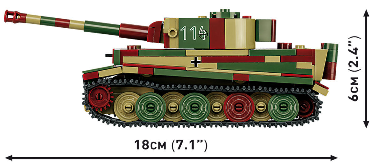 COBI Pz.Kpfw. VI Tiger Ausf.E – Bild 6
