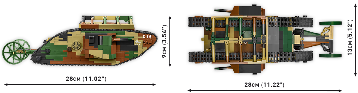 COBI MARK I (männlich) Nummer C.19 – Bild 8