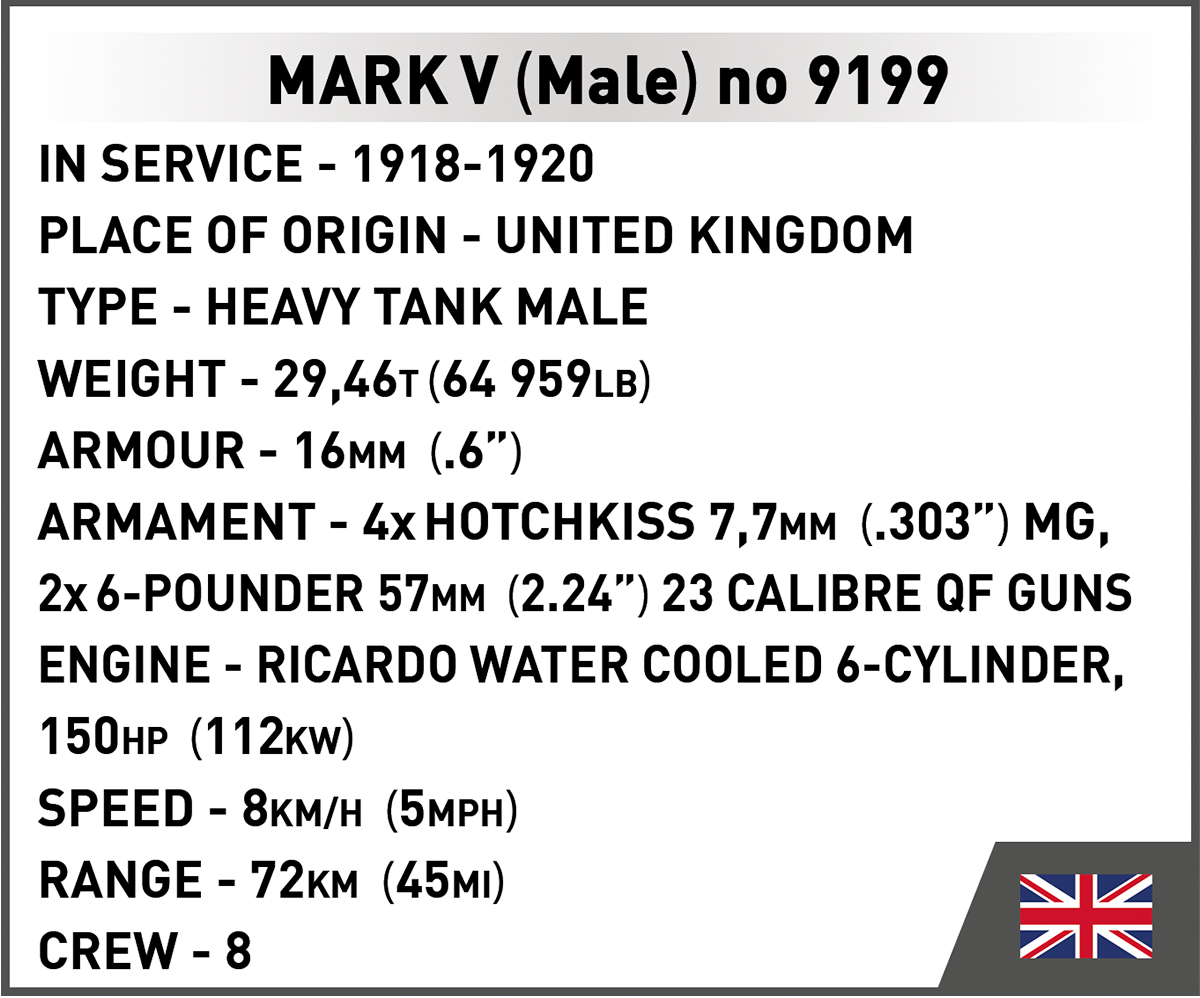 COBI Mark V (männlich) Nr. 9199 – Bild 11