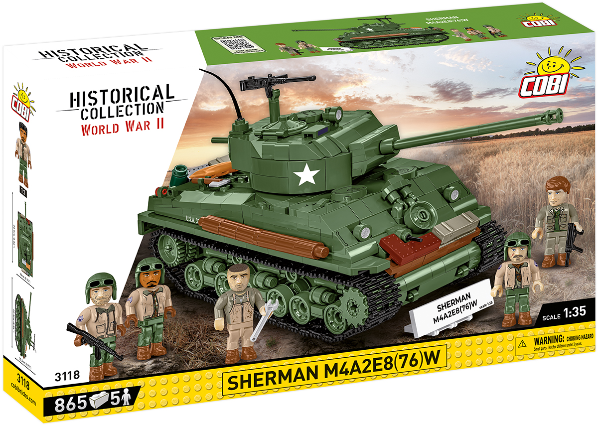 COBI Sherman M4A2E8(76)W