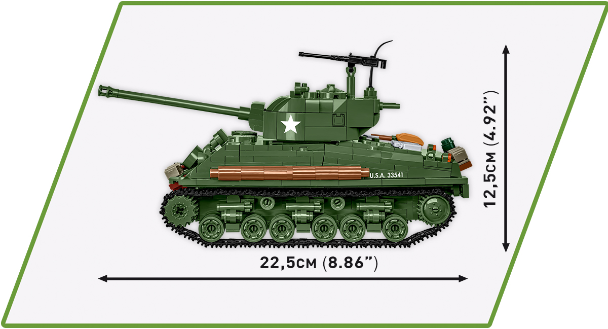 COBI Sherman M4A2E8(76)W – Bild 13
