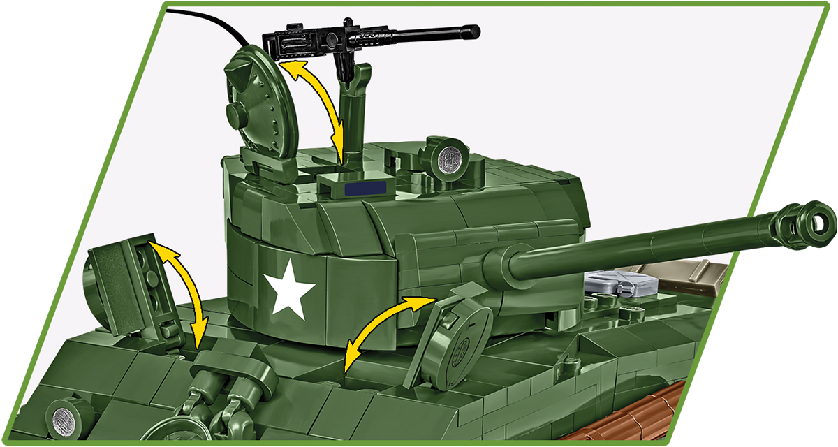 COBI Sherman M4A2E8(76)W – Bild 6