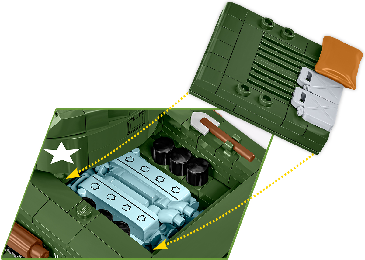 COBI Sherman M4A2E8(76)W – Bild 7