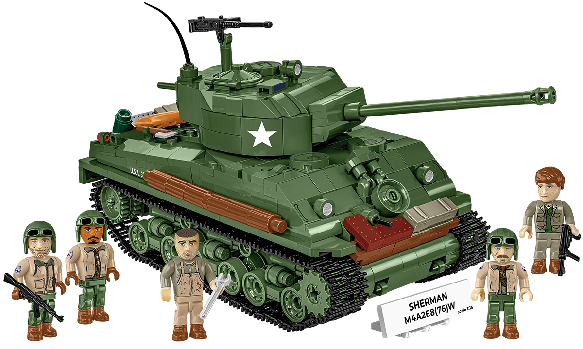 COBI Sherman M4A2E8(76)W – Bild 4