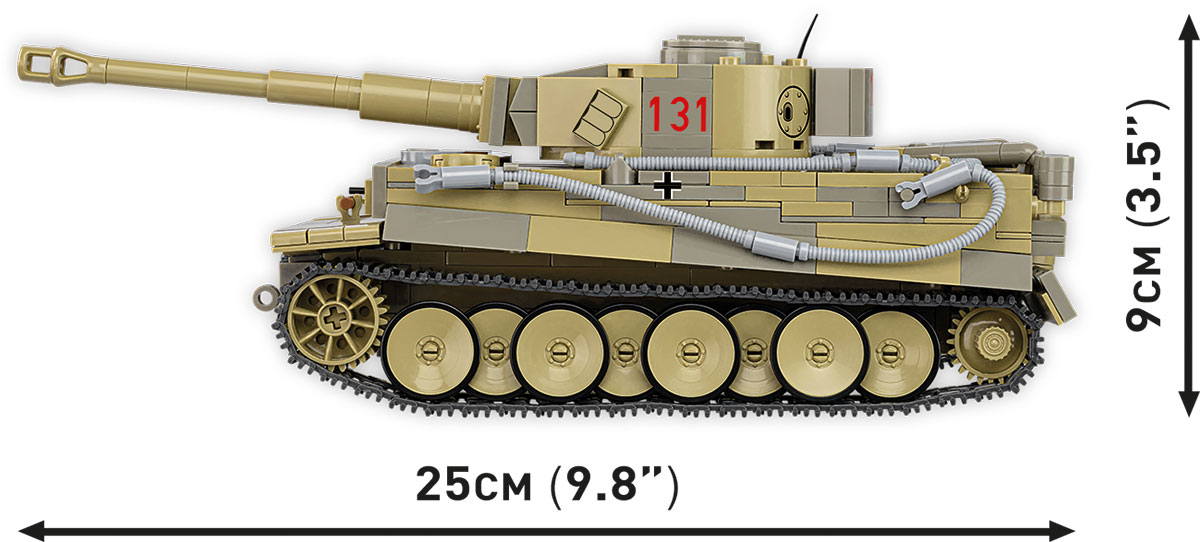 COBI Panzer VI Tiger I Nr. 131 – Bild 9