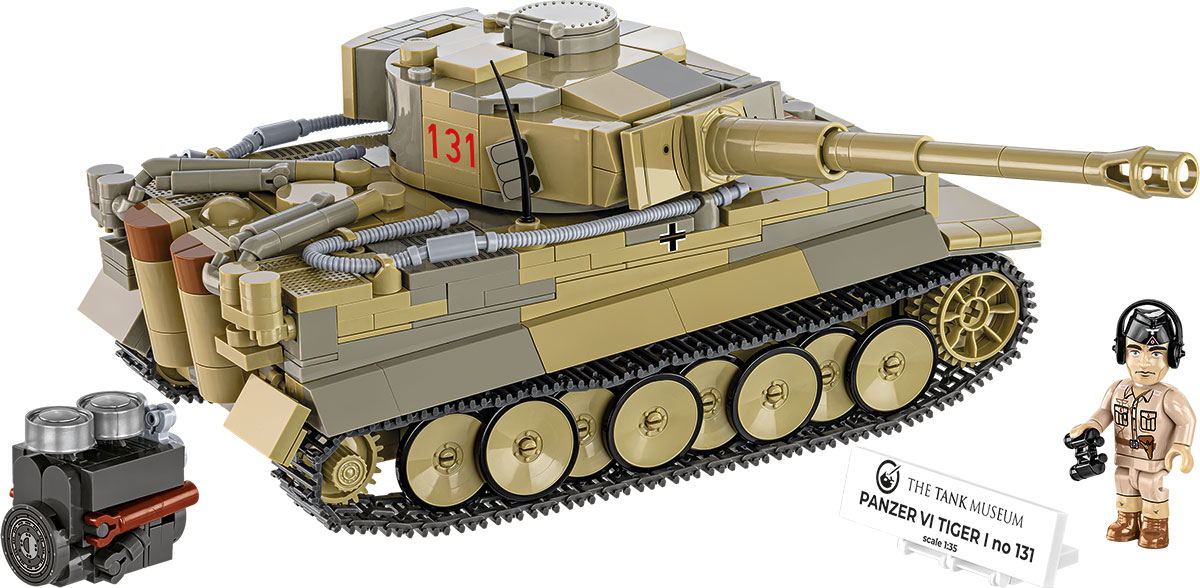 COBI Panzer VI Tiger I Nr. 131 – Bild 4