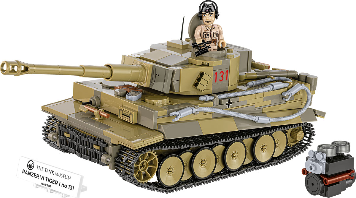 COBI Panzer VI Tiger I Nr. 131 – Bild 3