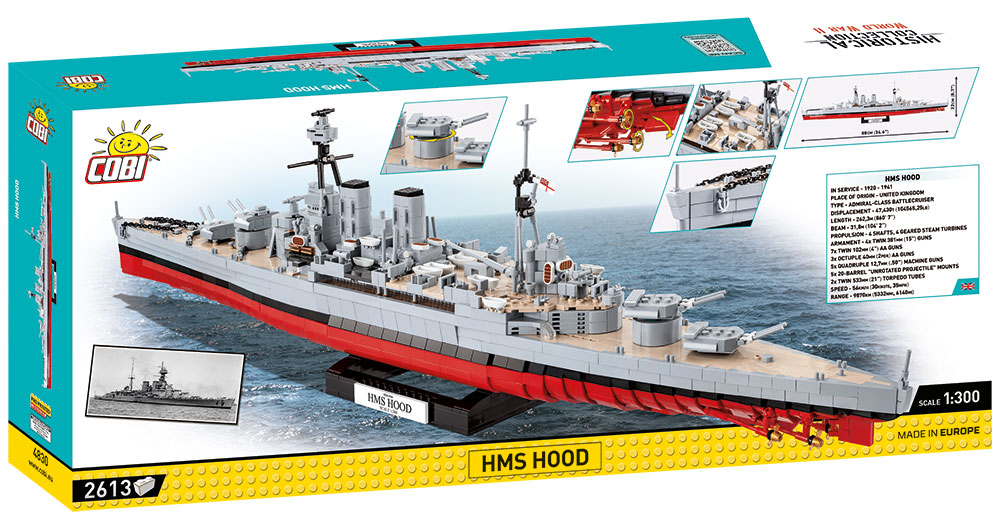 COBI HMS Hood – Bild 2