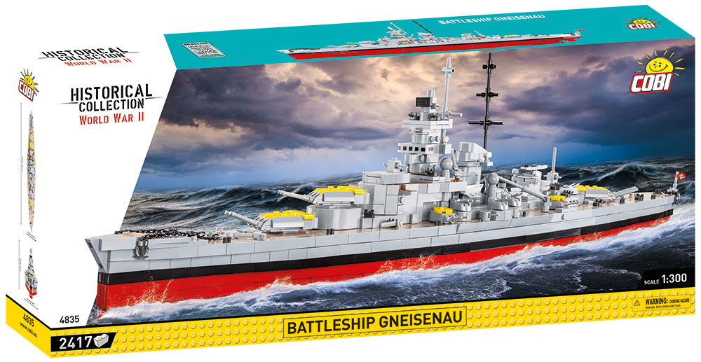 COBI Schlachtschiff Gneisenau
