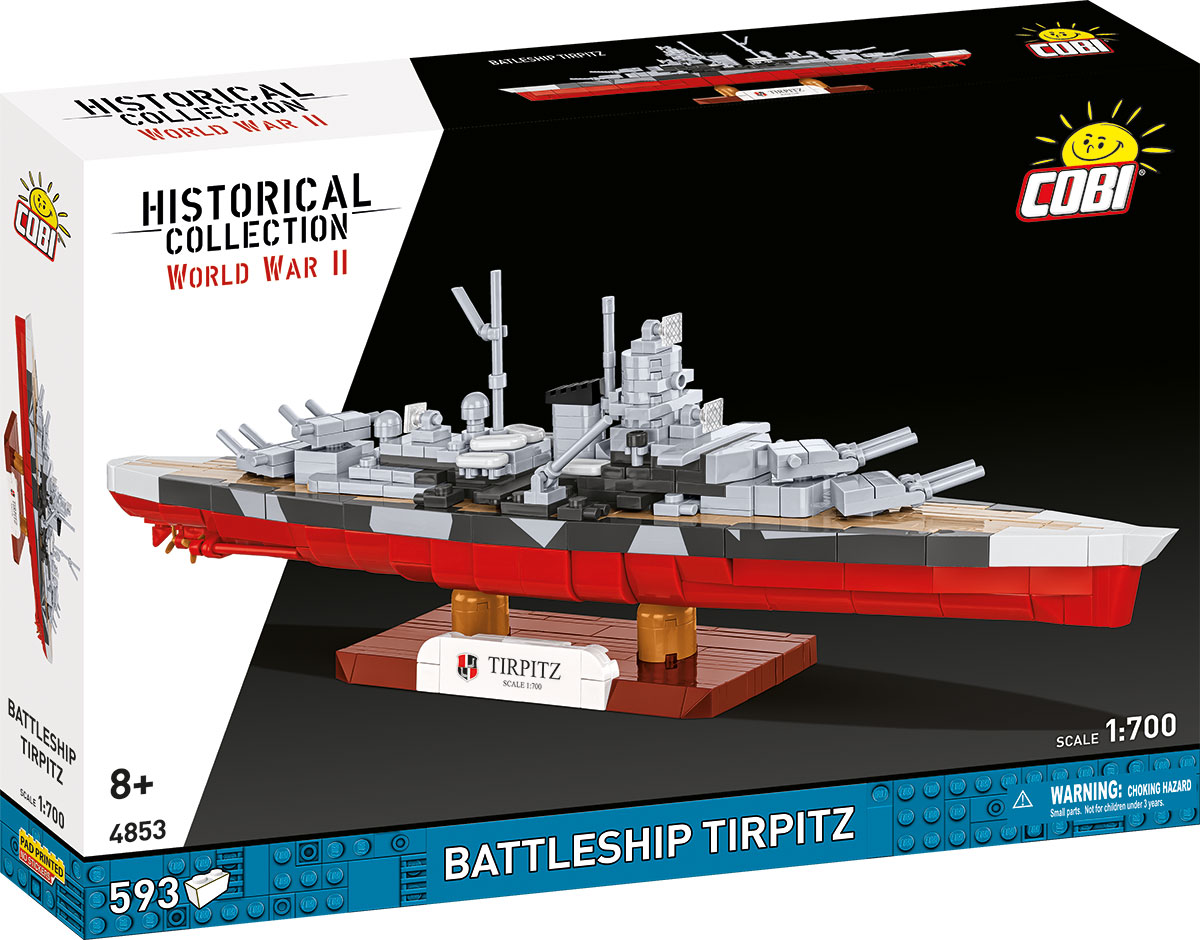 COBI Schlachtschiff Tirpitz 1:700