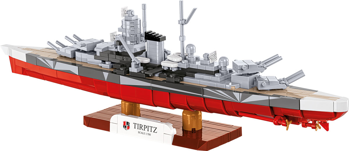 COBI Schlachtschiff Tirpitz 1:700 – Bild 7
