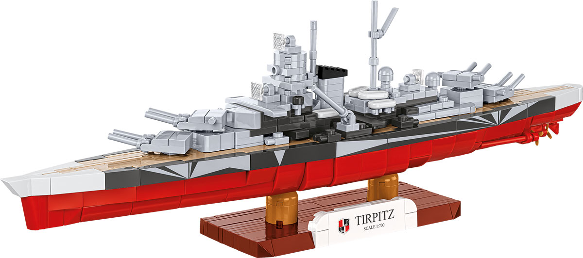 COBI Schlachtschiff Tirpitz 1:700 – Bild 6