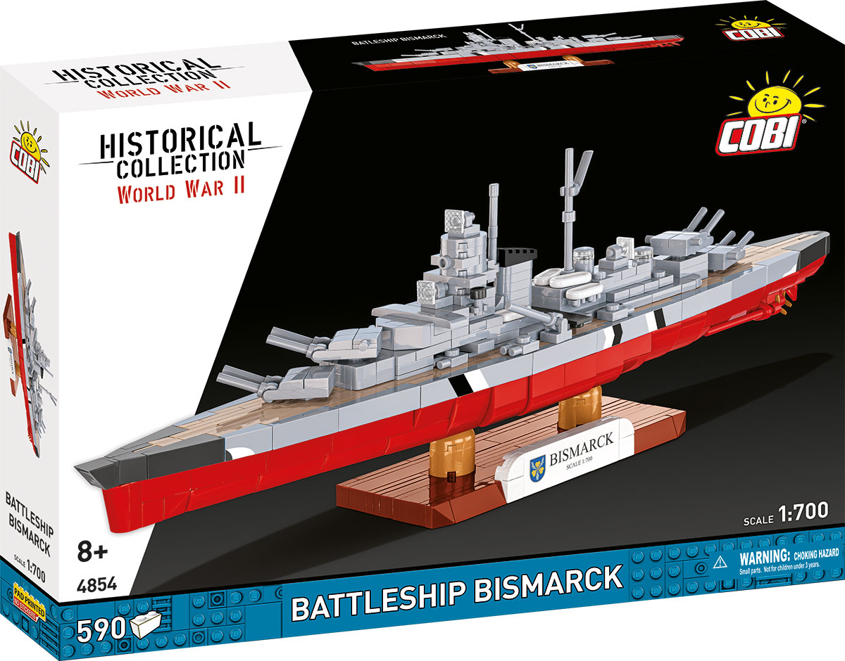 COBI Schlachtschiff Bismarck 1:700