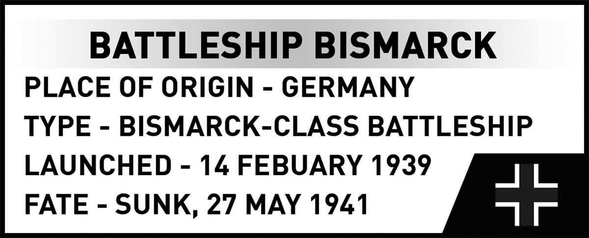 COBI Schlachtschiff Bismarck 1:700 – Bild 9