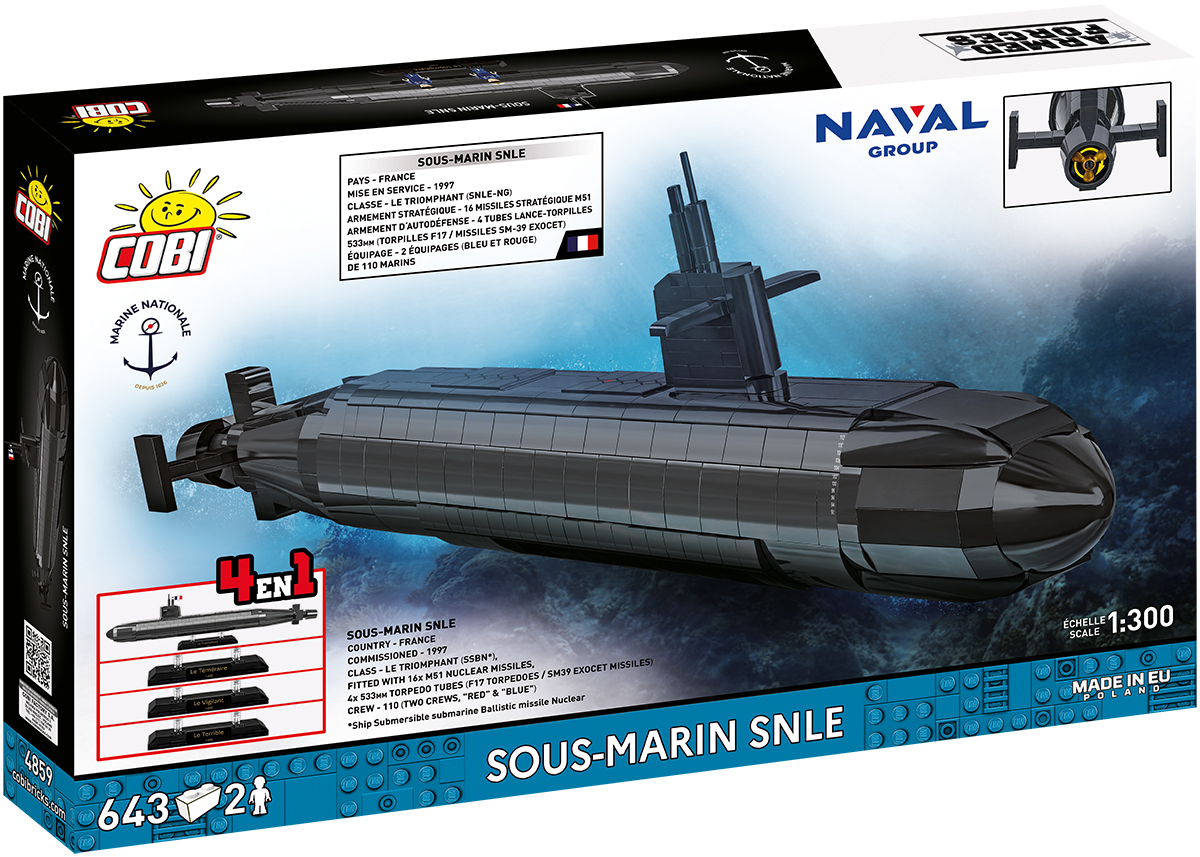 Cobi U-Boot Sous-Marin SNLE – Bild 2