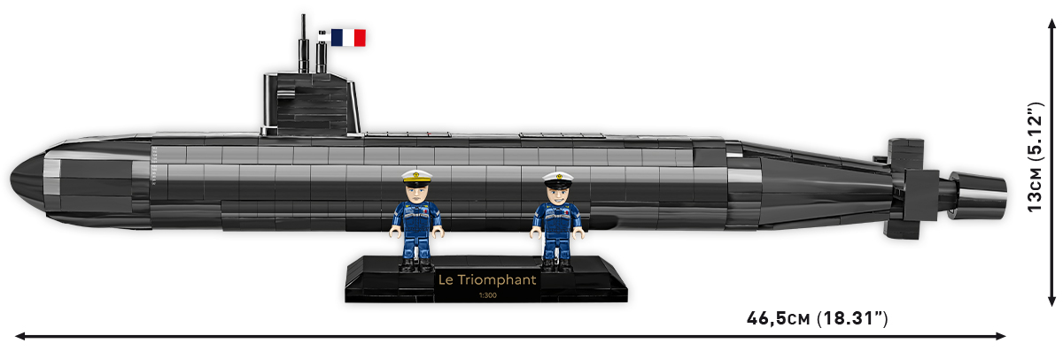 Cobi U-Boot Sous-Marin SNLE – Bild 7