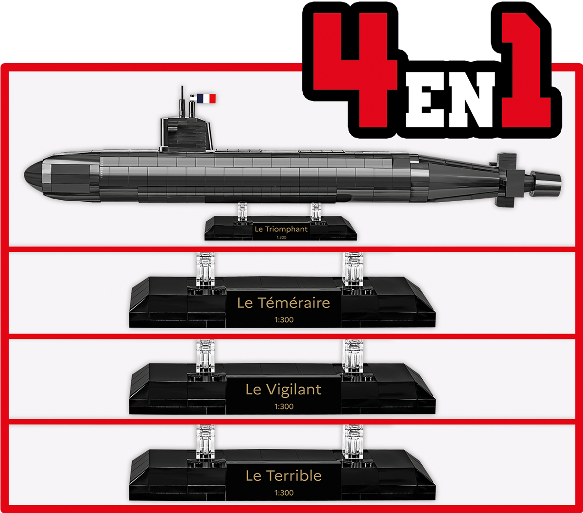Cobi U-Boot Sous-Marin SNLE – Bild 6