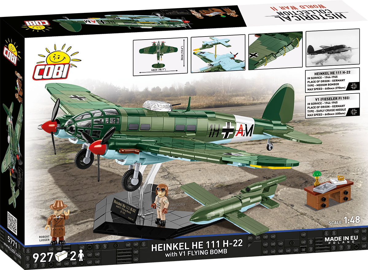 COBI Heinkel He 111 H-22 mit V1 (Fi 103) - Executive Edition – Bild 2
