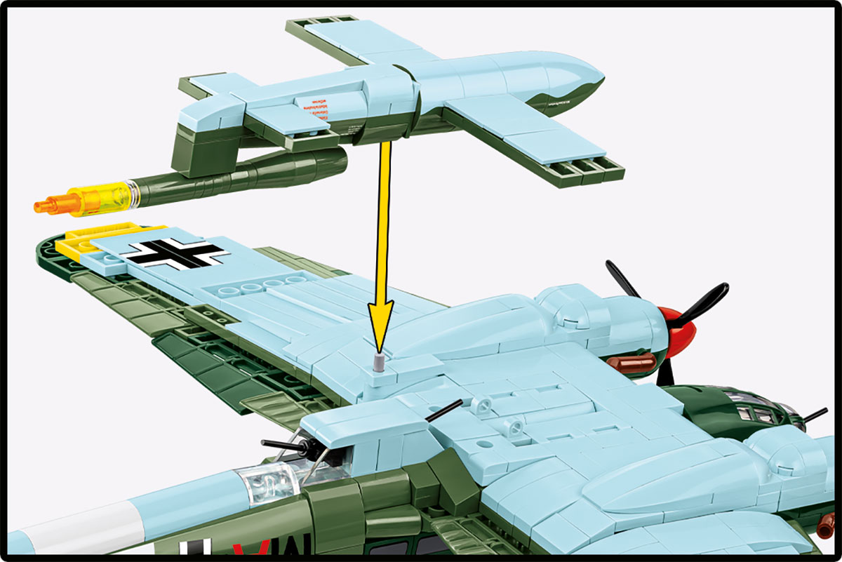 COBI Heinkel He 111 H-22 mit V1 (Fi 103) - Executive Edition – Bild 7