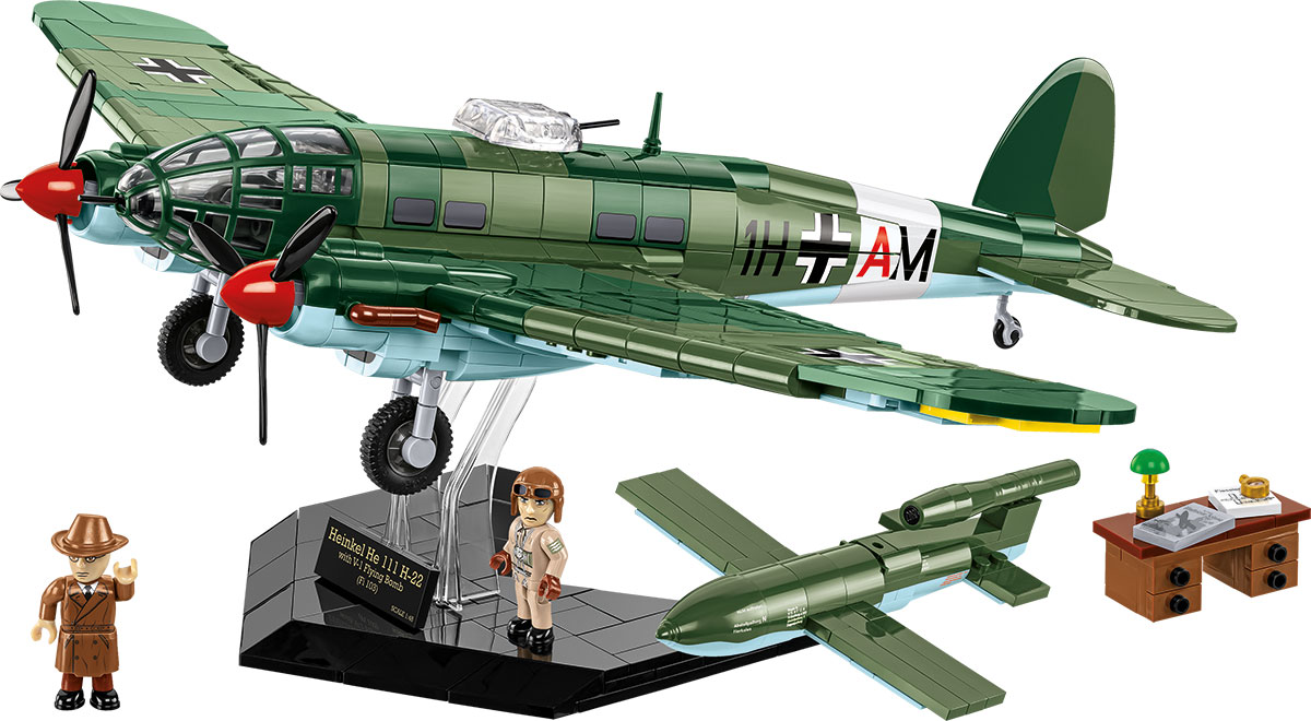 COBI Heinkel He 111 H-22 mit V1 (Fi 103) - Executive Edition – Bild 5