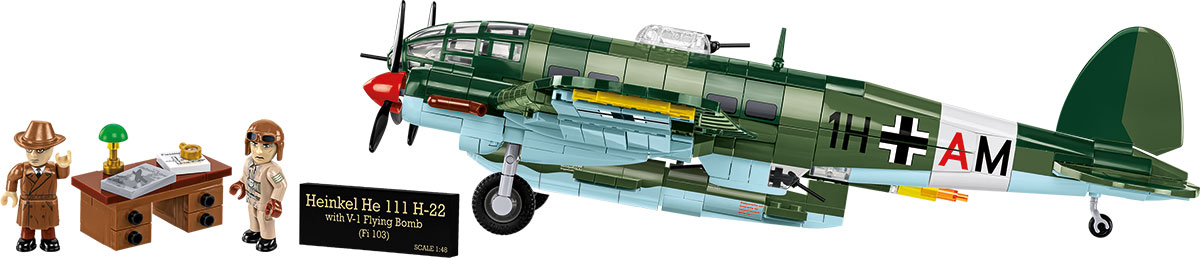COBI Heinkel He 111 H-22 mit V1 (Fi 103) - Executive Edition – Bild 3