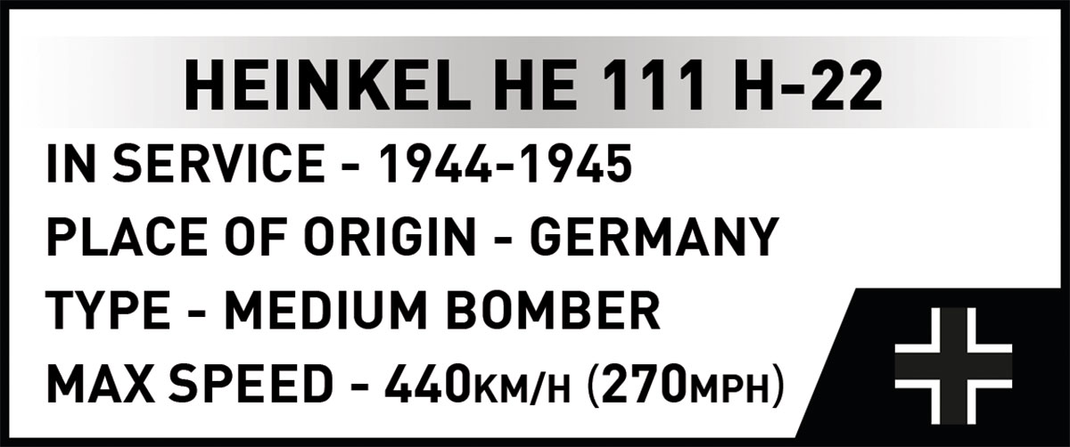 COBI Heinkel He 111 H-22 mit V1 (Fi 103) - Executive Edition – Bild 13