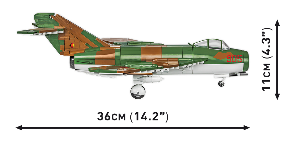 COBI Lim-5 ( MiG-17F ) NVA Version – Bild 9