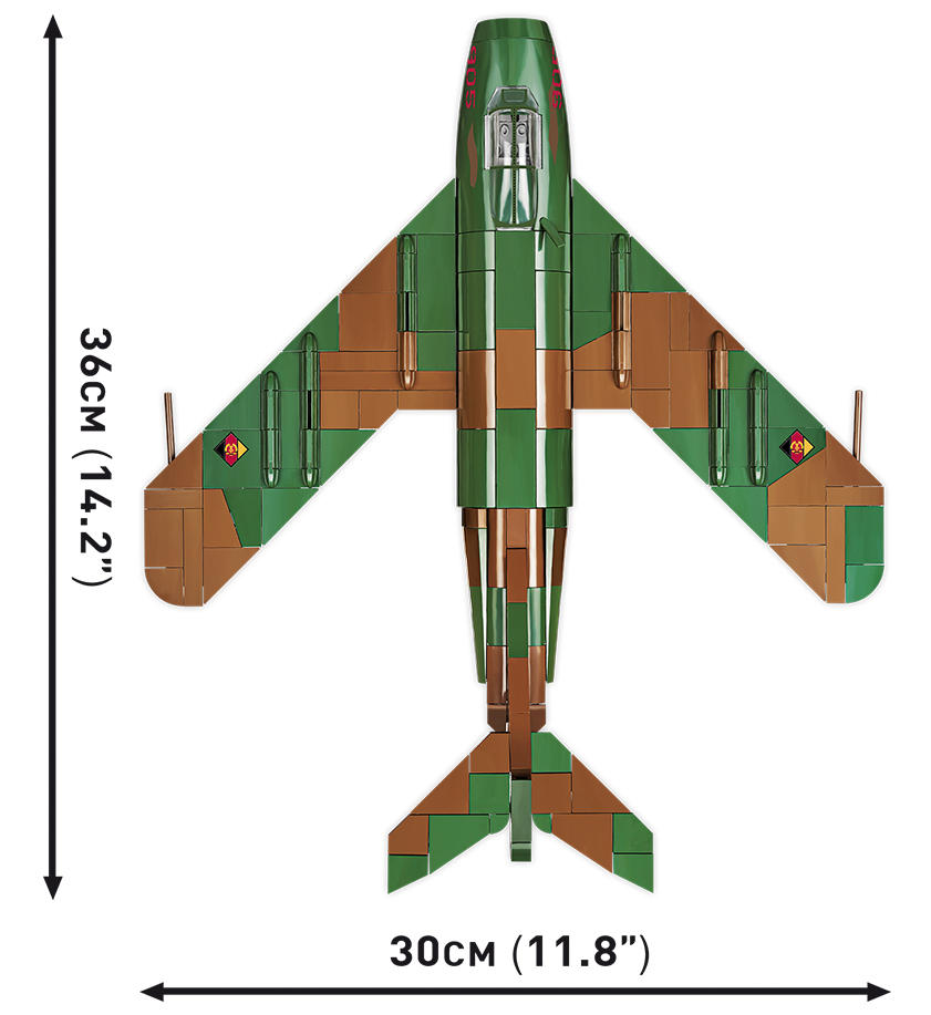 COBI Lim-5 ( MiG-17F ) NVA Version – Bild 8