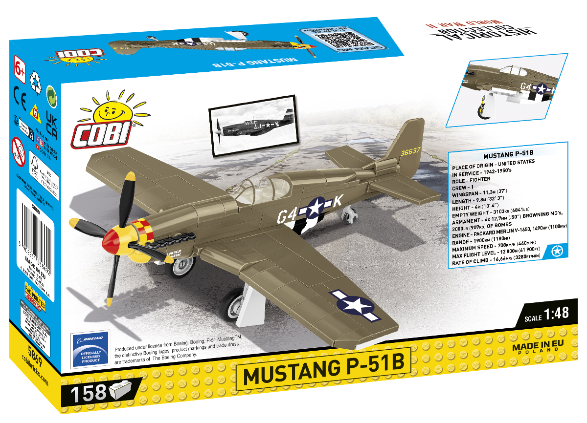 COBI Mustang P-51B – Bild 2