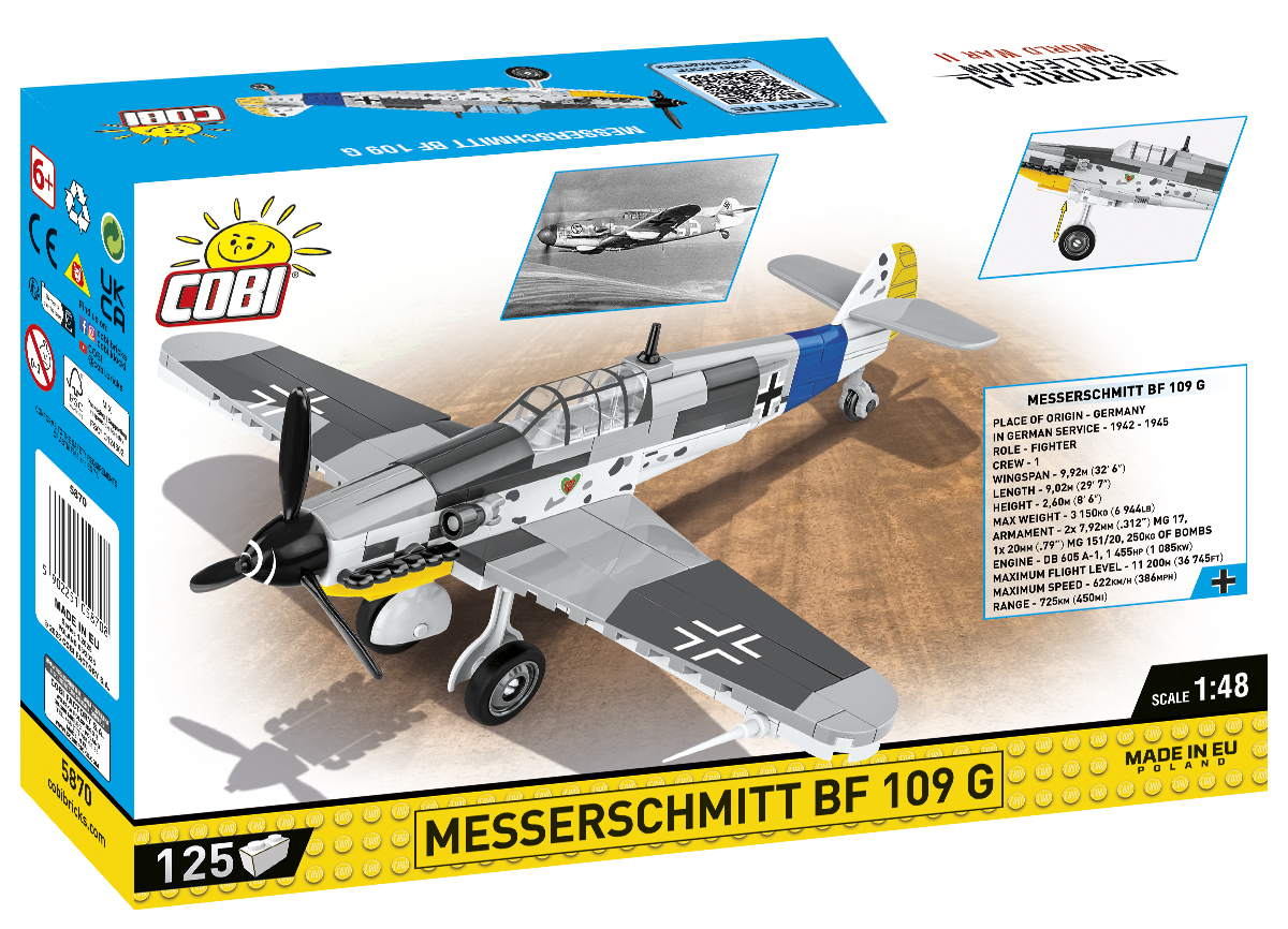 COBI Messerschmitt Bf 109 G – Bild 2