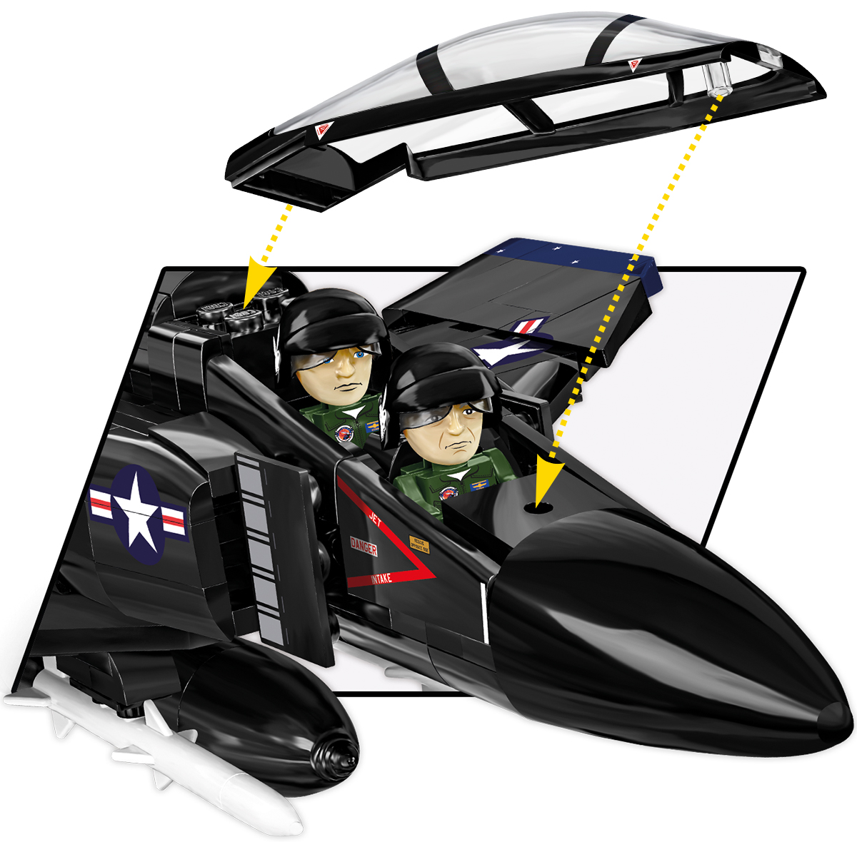 COBI F-4S Phantom II „Black Bunny“ – Bild 7
