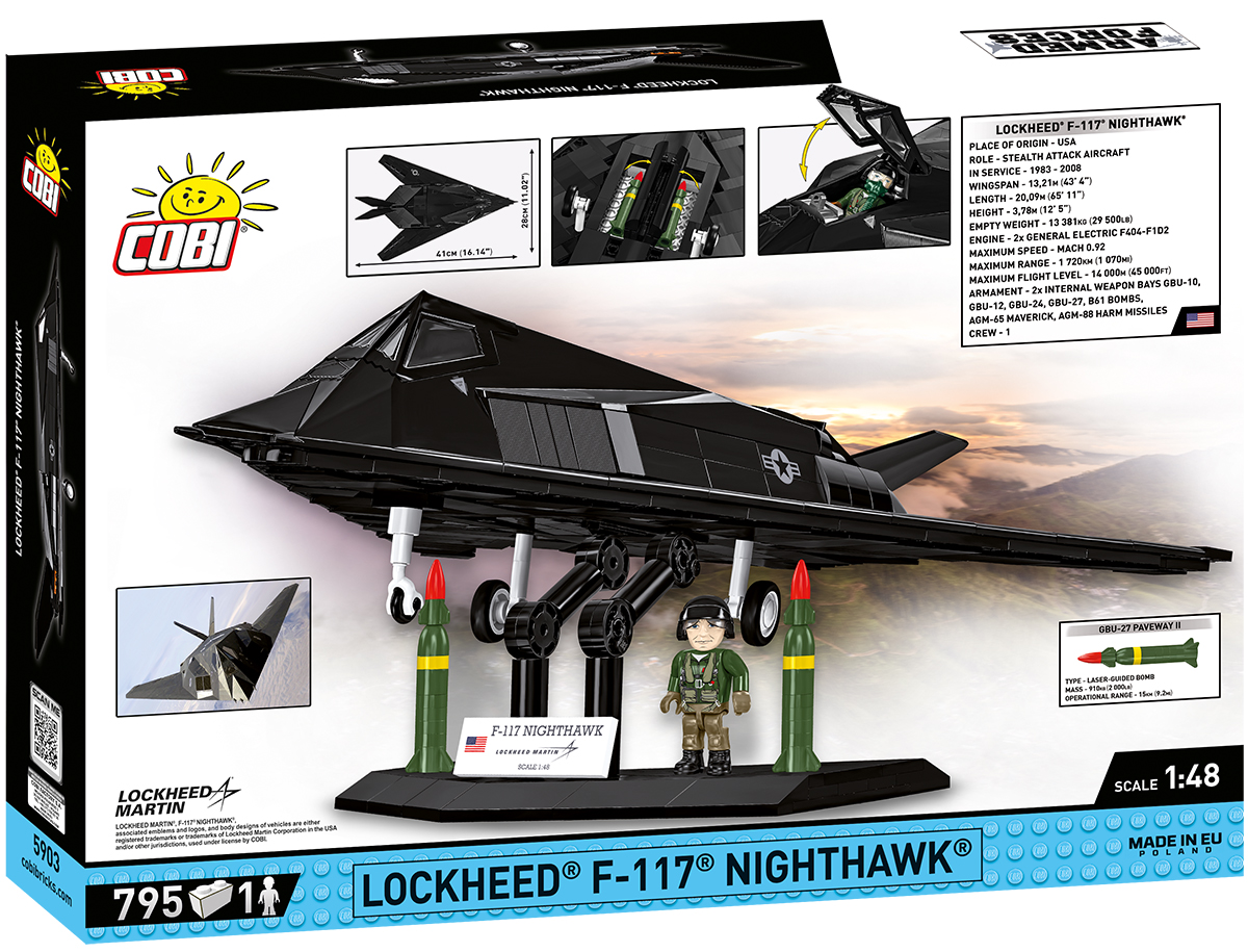 COBI Lockheed F-117 Nighthawk – Bild 2