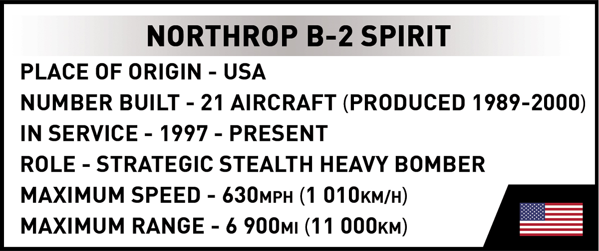 COBI Northrop Grumman B-2 Spirit – Bild 7