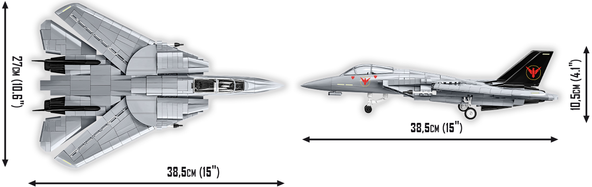 COBI Grumman F-14 Tomcat™ (TopGun) – Bild 8