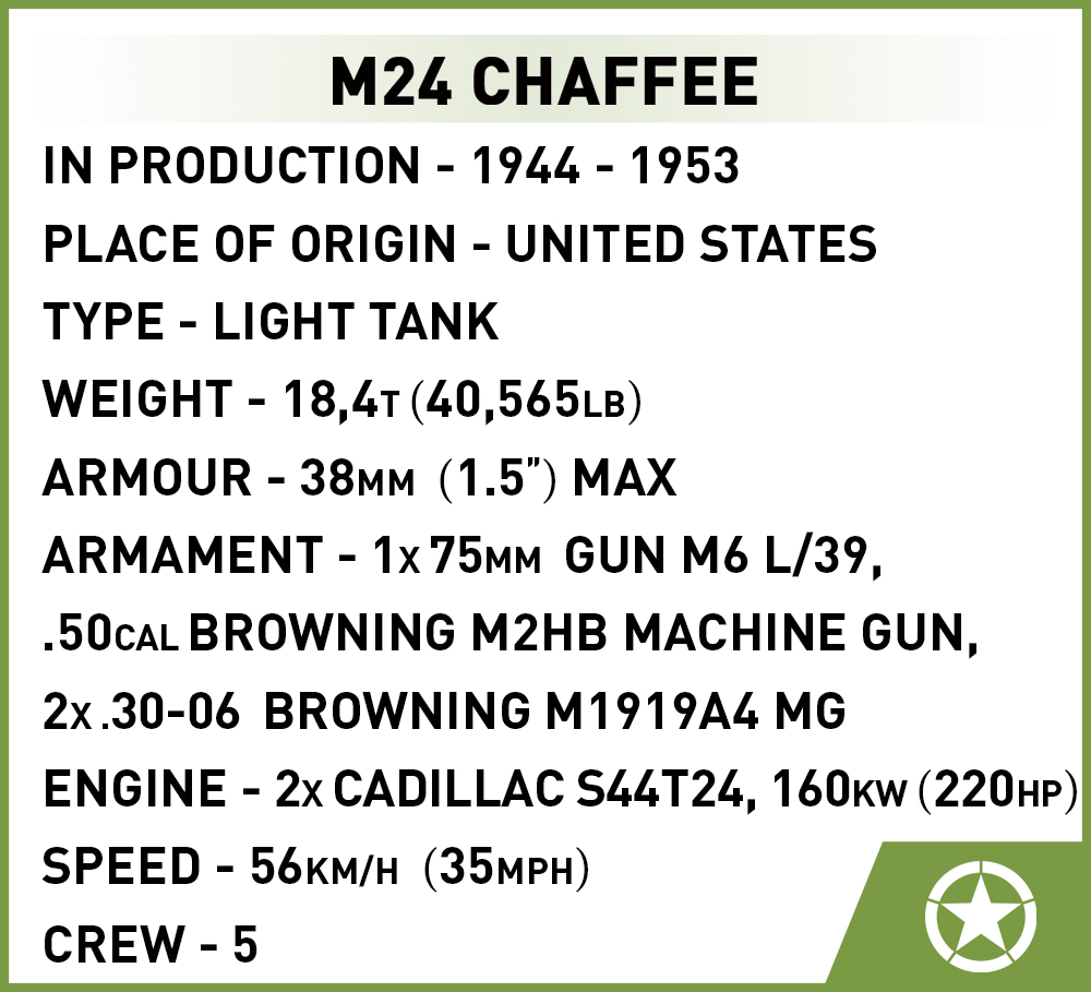 COBI M24 Chaffee – Bild 9